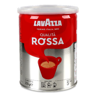 Кава мелена Lavazza Qualita Rosso з/б 250г