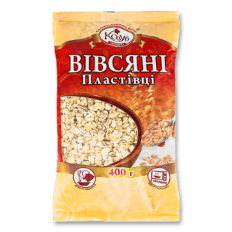 Пластівці вівсяні Козуб продукт в пакеті 400г