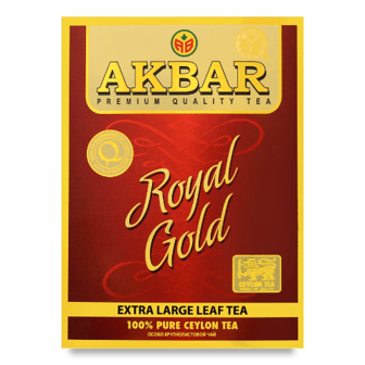Чай чорний Akbar Royal Gold 80г