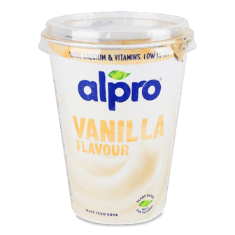 Продукт Alpro соєвий ферментований ваніль ст 400г