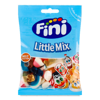 Цукерки Fini Clear little mix желейні 90г