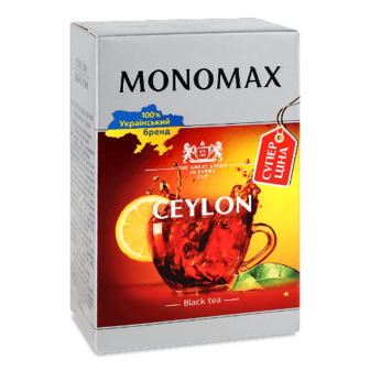 Чай чорний Monomax Ceylon супер ціна 80г
