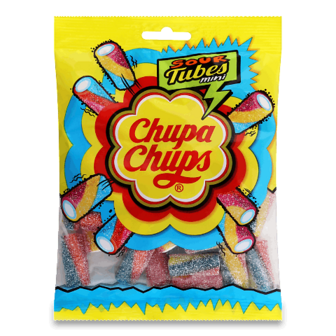 Мармелад жувальний Chupa Chups Sour Tubes Mini 150г