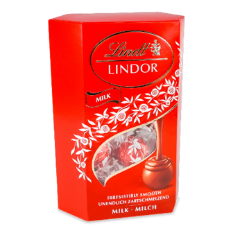 Цукерки Lindt Lindor молочні 200г