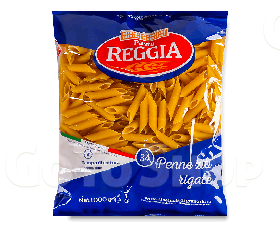 Вироби макаронні Pasta Reggia «Пенне Дзіті Рігате», 1кг