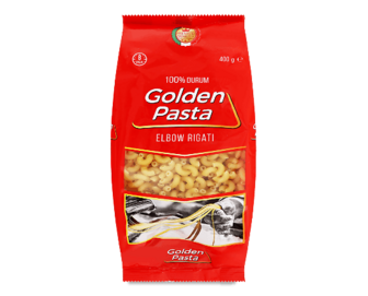 Вироби макаронні Golden Pasta «Ріжки» маленькі, 400г