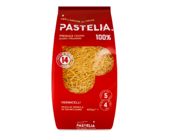 Вироби макаронні Pastelia Vermicelli, 400г
