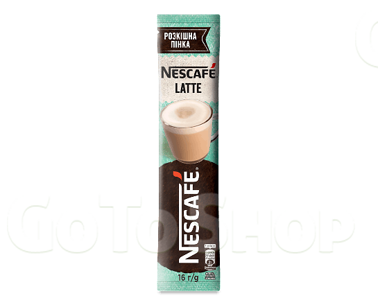 Напій кавовий Nescafe Latte розчинний, 16г