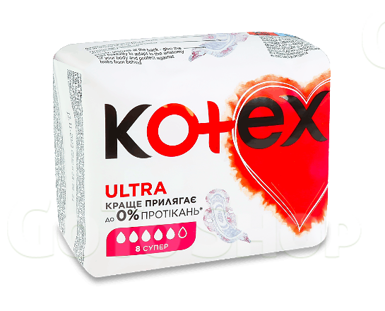 Прокладки Kotex Ultra Super 8шт