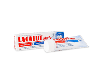 Паста зубна Lacalut «Захист ясен та дбайливе відбілювання» 75мл