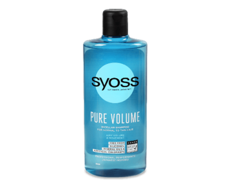Шампунь Syoss Pure Volume для нормального й тонкого волосся 440мл