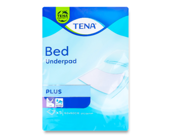 Пелюшки Tena Bed Plus 60X60 см 5шт/уп