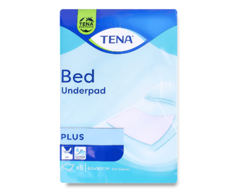 Пелюшки Tena Bed Plus 60X90 см 5шт/уп