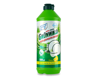 Засіб для миття посуду Grunwald «Лимон» 500мл