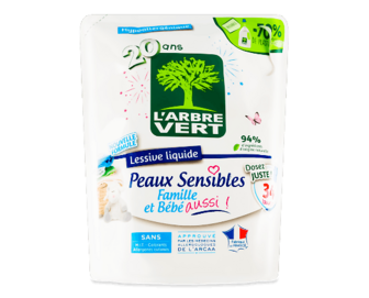 Засіб для прання L'Arbre Vert Чутлива шкіра 1,53л