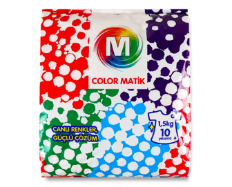 Порошок пральний Migros Colormatic 1,5кг