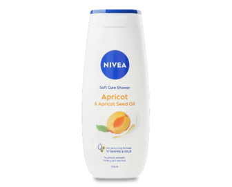 Гель-догляд для душу Nivea Apricot & Apricot seed oil 250мл