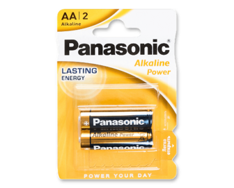 Батарейки Panasonic Аlkaline Power АА 2шт/уп