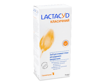Засіб для інтимної гігієни Lactacyd «Класичний» з дозатором 200мл