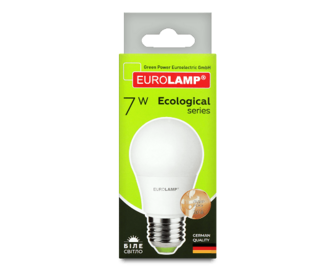 Лампа Eurolamp LED ECO P А50 7W 4000K E27 шт