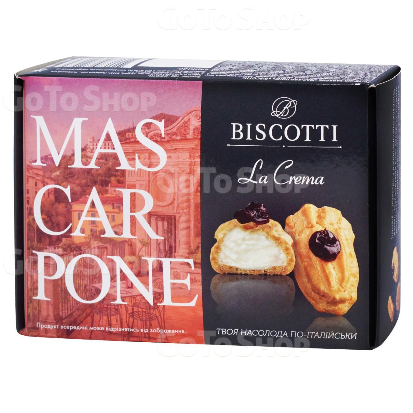 Тістечко Biscotti  Mas-car-pone La Crema Familitto 200г