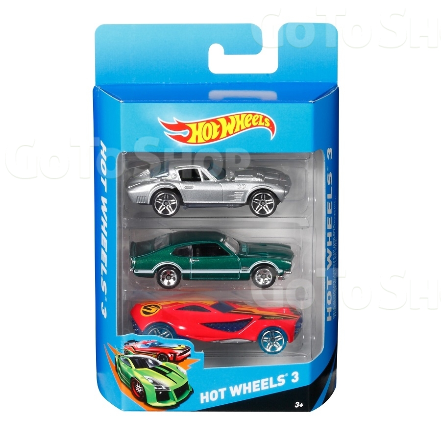 Подарунковий набір автомобілей &quot;Hot Wheels&quot;, 3 шт, в асортименті, 3+ 