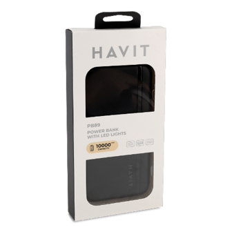 Пристрій зарядний Havit Black 10000mAh HV-PB89 шт