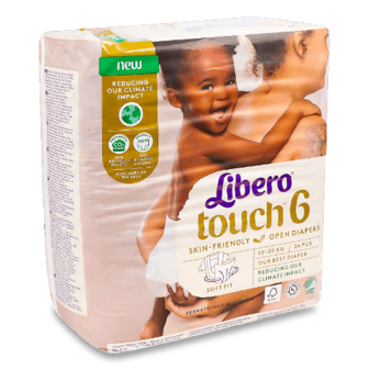 Підгузки Libero Touch 6 (13-20 кг) 36шт