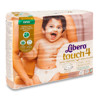 Підгузки Libero Touch 4 (7-11 кг) 44шт