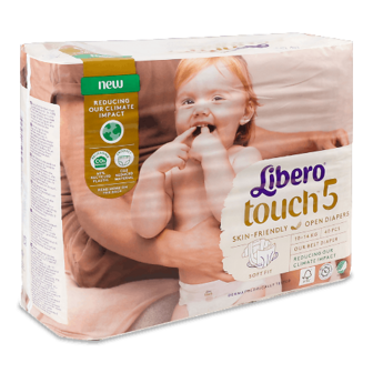 Підгузки Libero Touch 5 (10-14 кг) 40шт