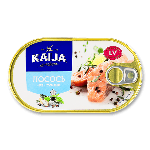 Лосось Kaija філе натуральне 170г