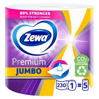 Рушники паперові Zewa Premium Jumbo тришарові