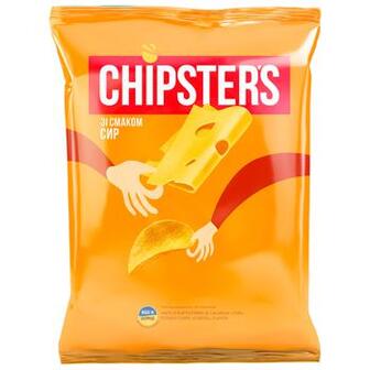 Чипси Chipster's картопляні зі смаком сиру 130г