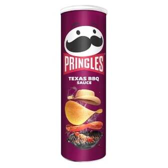 Чипси Pringles картопляні зі смаком техаського соуса BBQ 165г