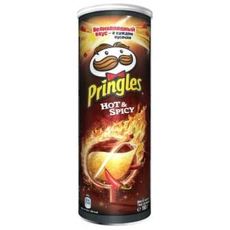 Чипси Pringles Hot & Spicy картопляні 165г