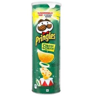 Чипси Pringles Сир та цибуля 165г