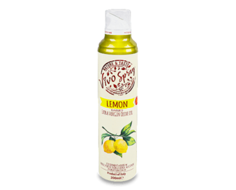 Олія оливкова Vivo Spray Extra Virgin Лимон спрей, 200мл