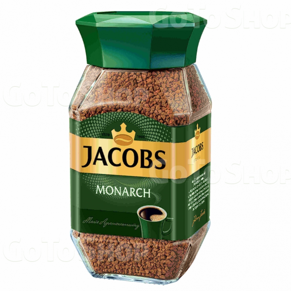 Кава 95г Jacobs Monarch розчинна сублімована 