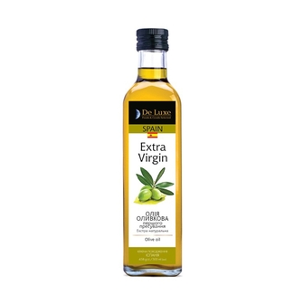 Олія 0,5л De Luxe Foods&Goods Selected оливкова Extra Virgin 
