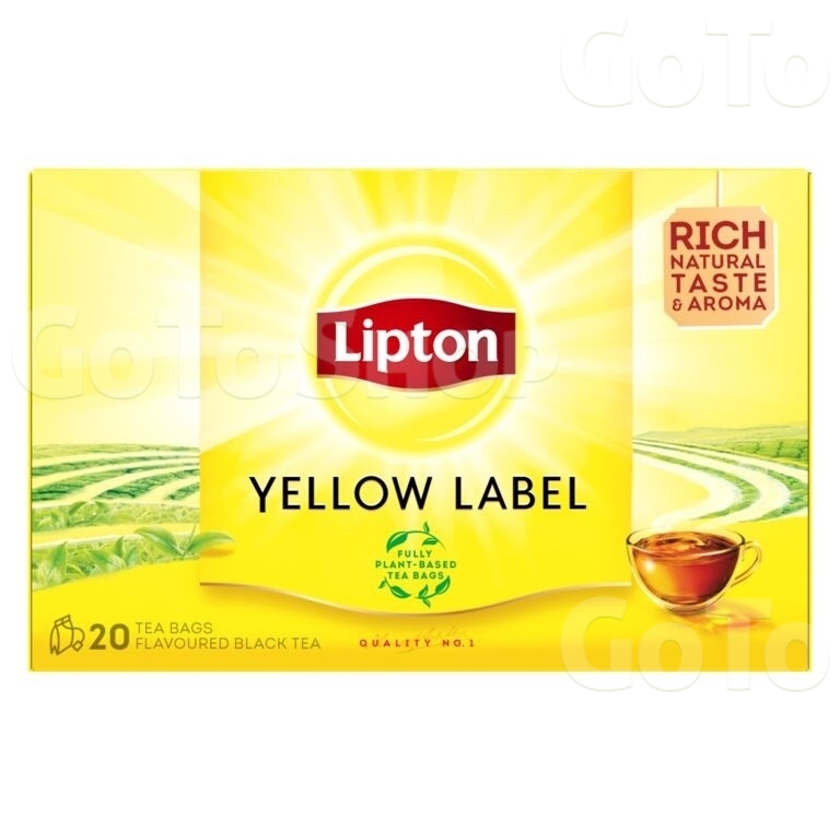 Чай (20ф/п х 2г) Lipton Чорний чай к/уп 