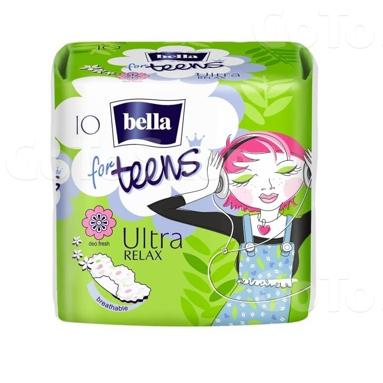 Прокладки 10 шт Bella for Teens Ultra Relax deo 