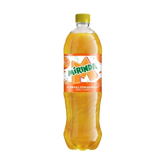 Напій 1л Mirinda Zero зі смаком апельсина бeзaлкoгoльний сильнoгaзoвaний ПЕТ 
