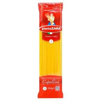 Макаронні вироби Pasta Zara Сapellini 500г