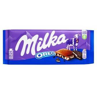 Шоколад молочний Milka Oreo з печивом 100г