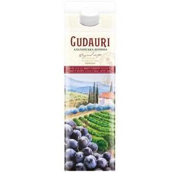 Вино Gudauri Алазанська Долина червоне напівсолодке 9-13% 1л
