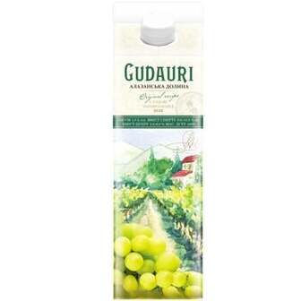 Вино Gudauri Алазанська Долина біле напівсолодке 9-13% 1л
