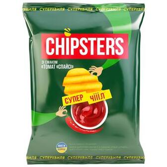 Чипси картопляні Chipsters томат спайсі 110г