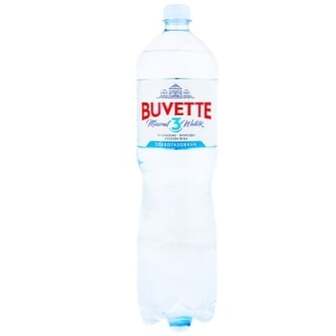 Вода мінеральна Buvette природно-столова слабогазована 1,7л