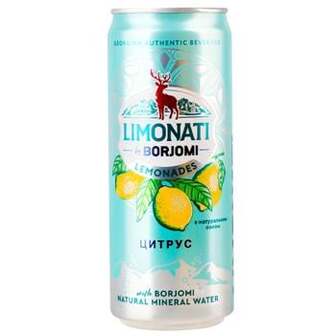 Напій газований Borjomi Limonati Цитрус 0,33л