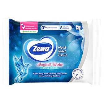 Туалетний папір Zewa Pure вологий 42шт